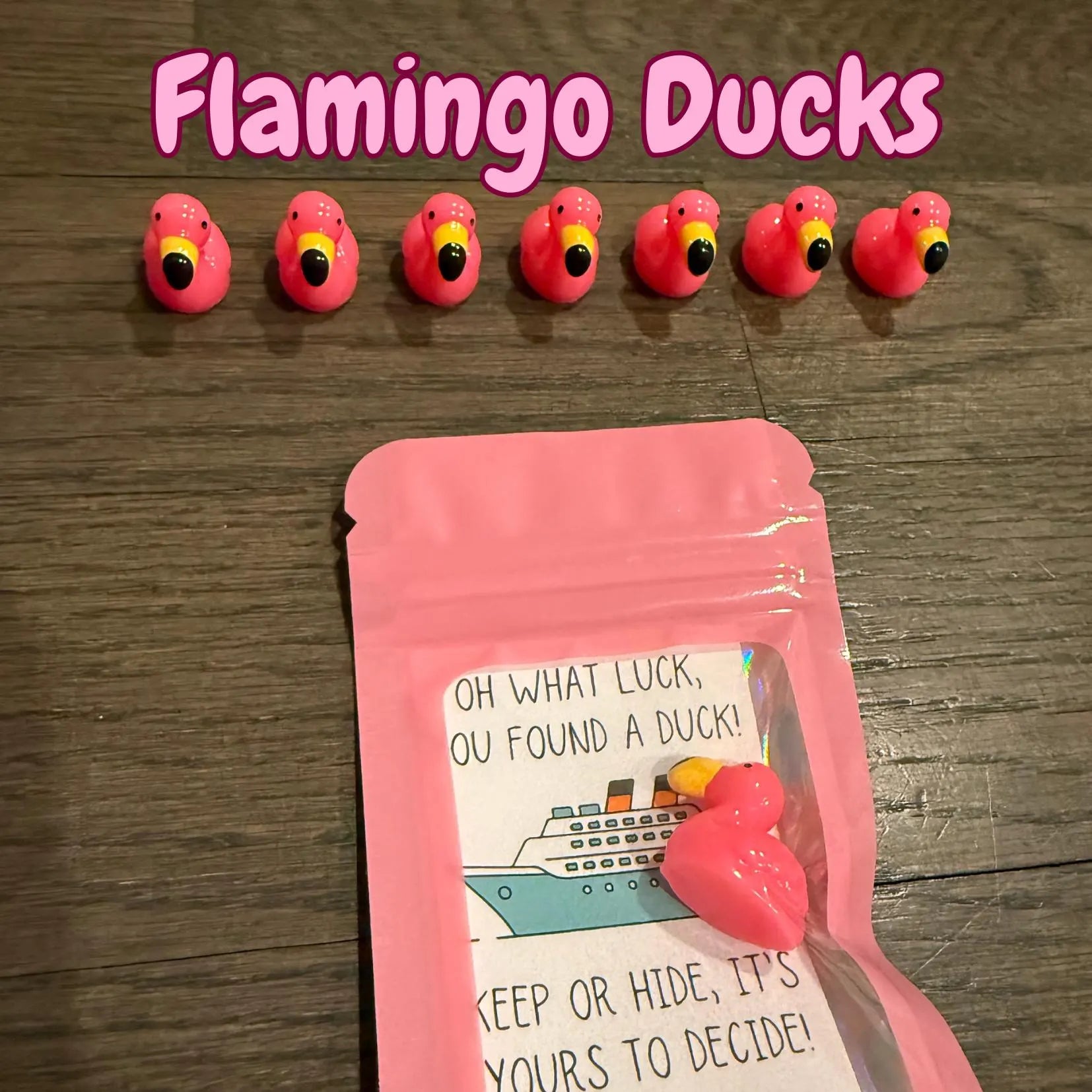 Mini Cruise Ducks to Hide for Kids | “You’ve Been Ducked” Tags | Cruise Duck Game, Scavenger Hunt, Party Favors & Cruise Activity